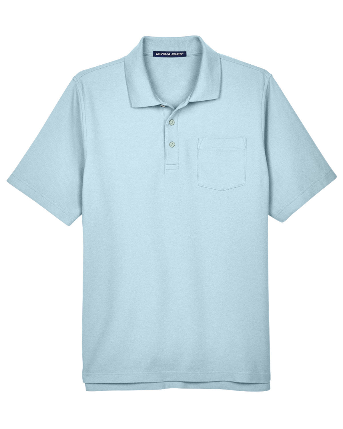 Men's DRYTEC20™ Performance Pocket Polo - Crystal Blue