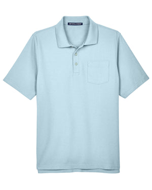 Men's DRYTEC20™ Performance Pocket Polo - Crystal Blue