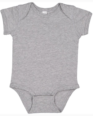 Infant Fine Jersey Bodysuit - Heather