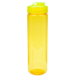 24 oz Prestige Bottle with Flip Top Lid - Translucent Yellow With Translucent Yellow Lid