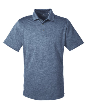 Men's Icon Heather Polo - Peacoat