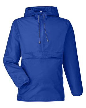 Adult Zone Protect Packable Anorak Jacket - Sport Royal