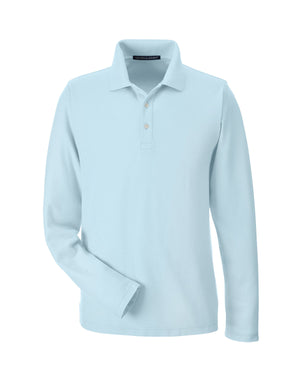 Men's DRYTEC20™ Performance Long-Sleeve Polo - Crystal Blue