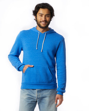 Alternative Unisex Challenger Eco-Fleece Hoodie - Ec Tr Pacif Blue