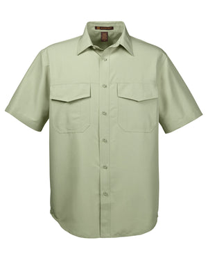 Men's Key West Short-Sleeve Performance Staff Shirt - Green Mist