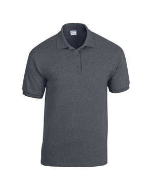 Gildan Adult Jersey Polo - Dark Heather