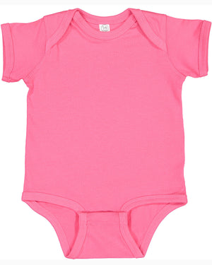 Infant Fine Jersey Bodysuit - Hot Pink