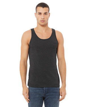 Unisex Heather CVC Tank - Dark Gry Heather