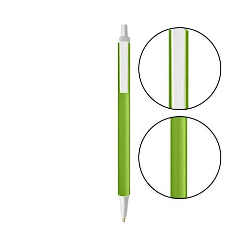 Metallic Green BIC® Clic Stic® Pen - Metallic Green With White
