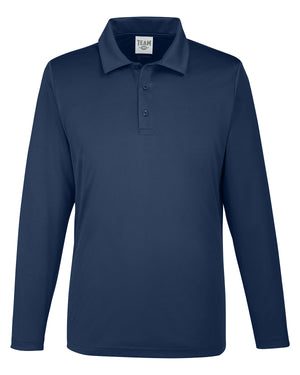 Men's Zone Performance Long Sleeve Polo - Sport Dark Navy