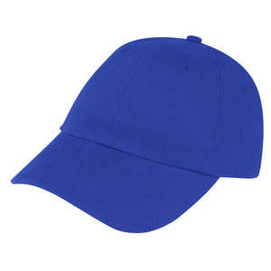 Brushed Cotton Twill Cap - Royal Blue