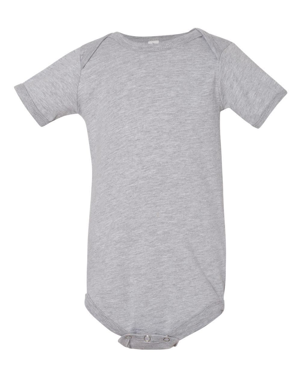 BELLA + CANVAS Infant Jersey Short-Sleeve One-Piece - Athletic Heather