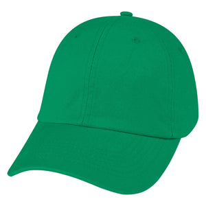 Washed Cotton Cap - Kelly Green