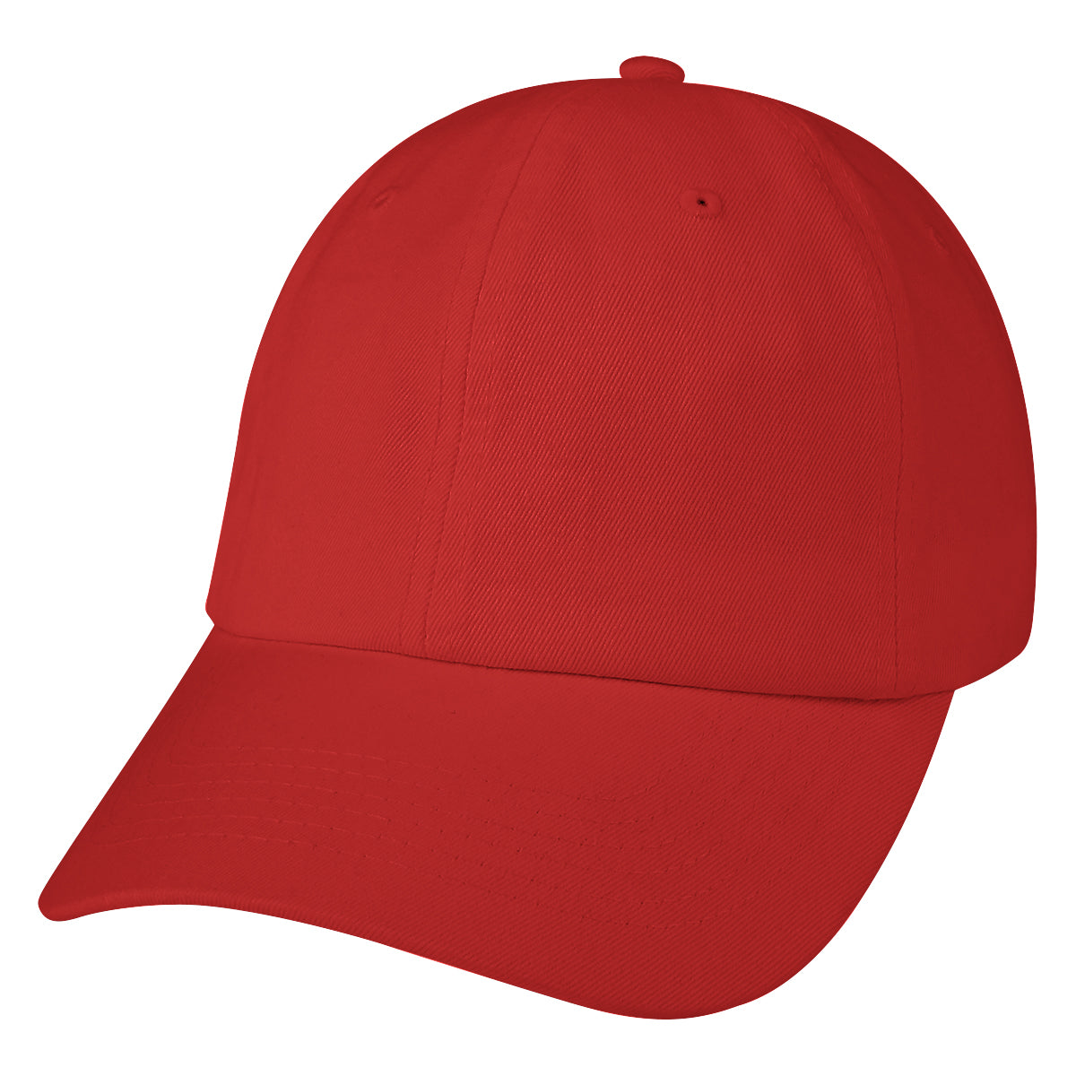 Washed Cotton Cap - Red