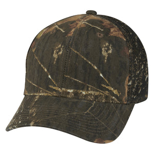 REALTREE Mossy Oak® Hunter's Retreat Mesh Back Camouflage Cap - Mossy Oak