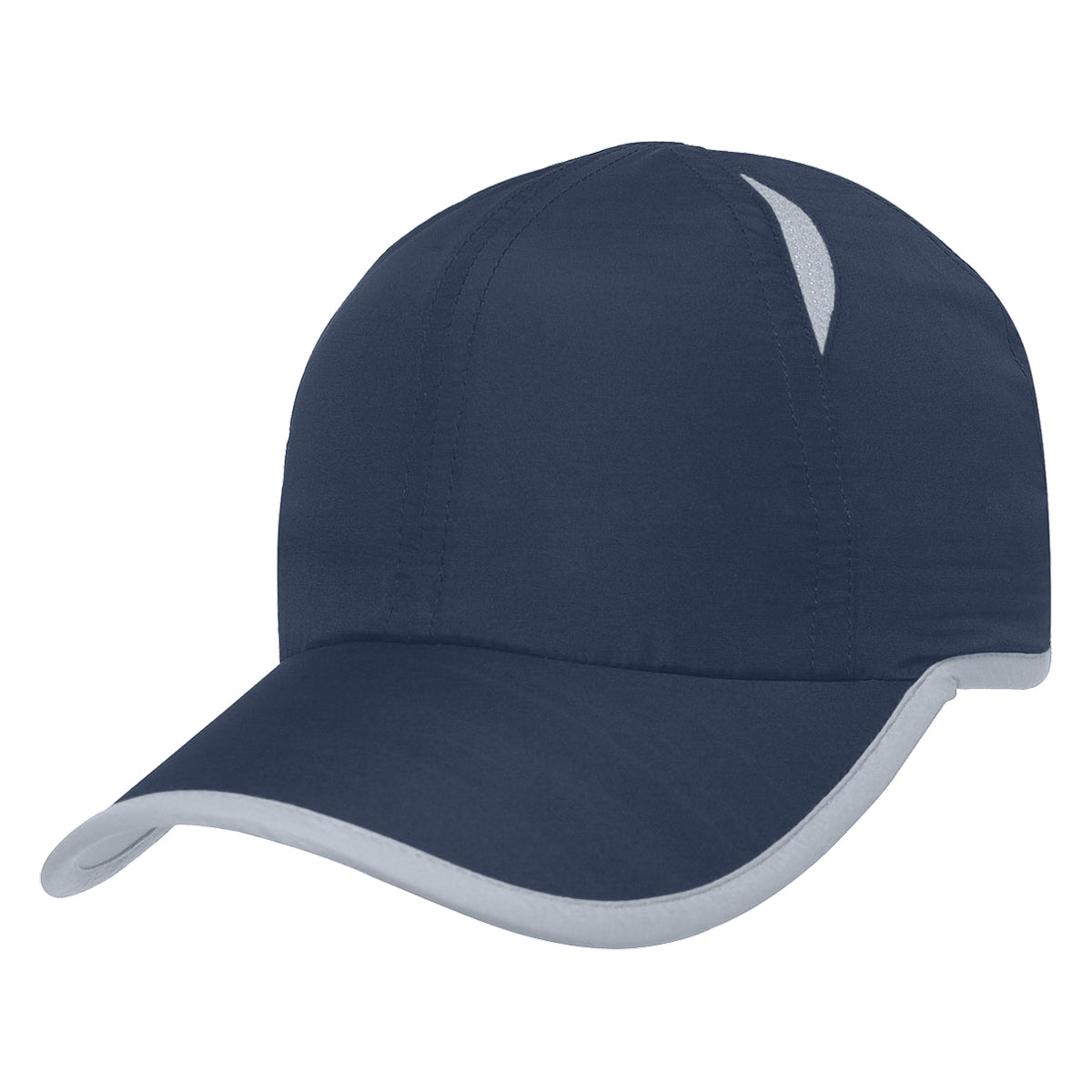 Hit-Dry Contrasting Cap - Navy With Grey