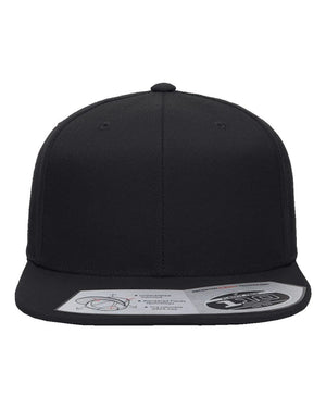 Flexfit Adult Wool Blend Snapback Cap - Black