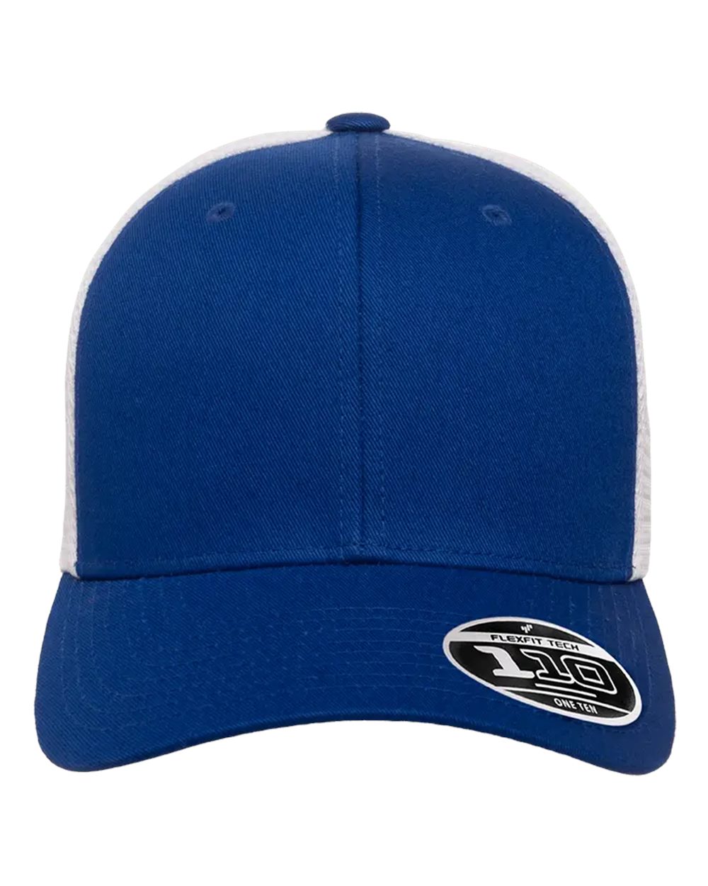 Flexfit Adult 110® Mesh Cap - Royal/ White