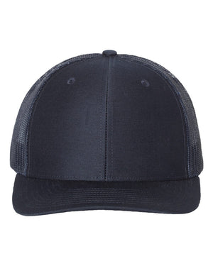 Richardson 112 Adjustable Snapback Trucker Cap - Navy