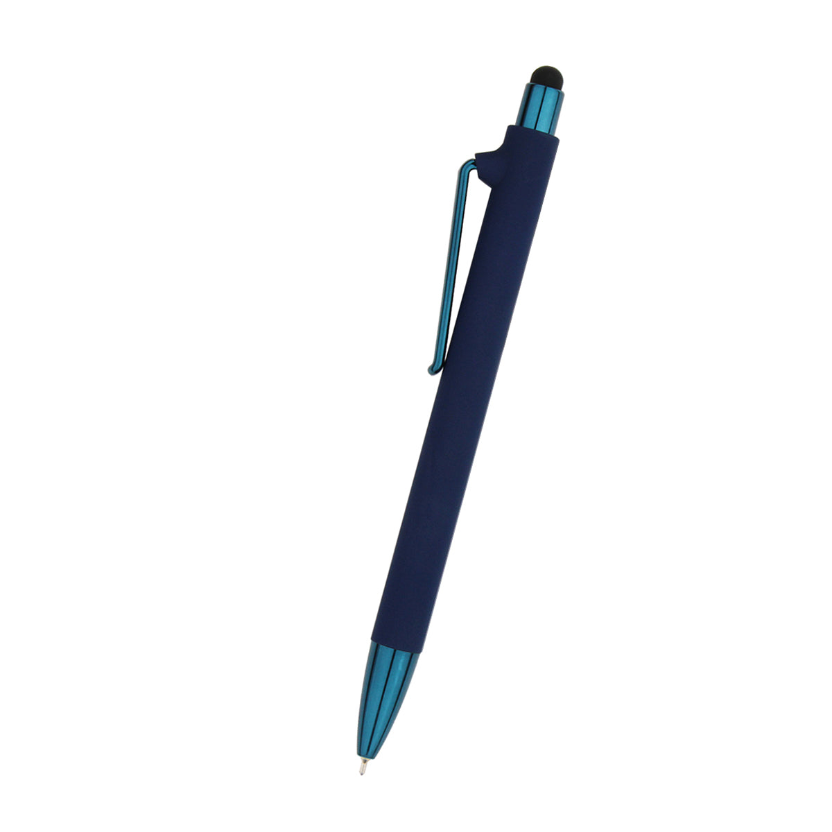 Sonnie Rubberized Pen - Navy Blue