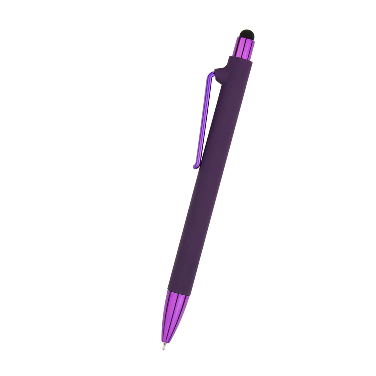 Sonnie Rubberized Pen - Purple