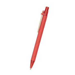 Eco-Inspired Pen With Color Barrel - Red