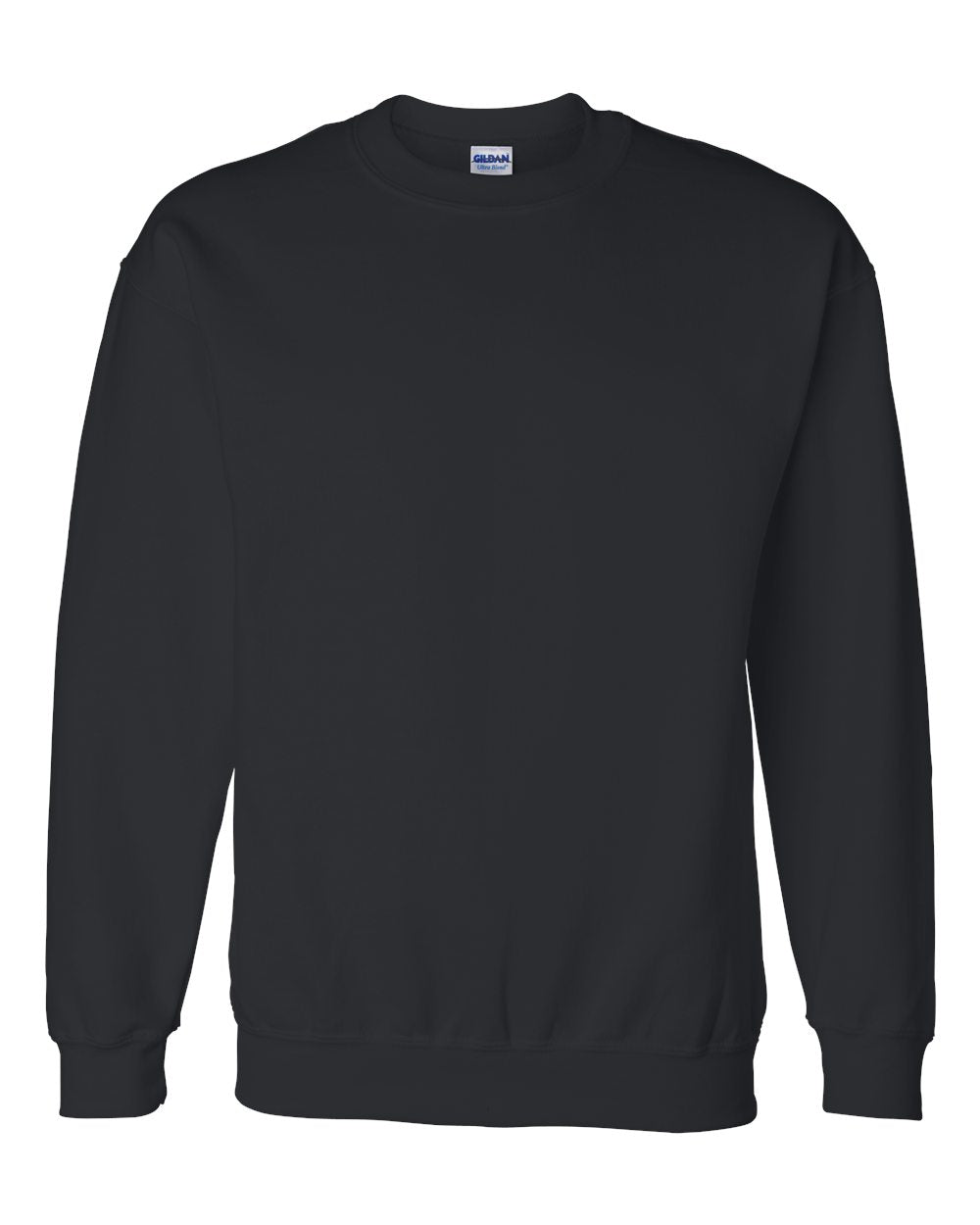 Gildan Dry Blend® 15 oz. Fleece Crew - Black