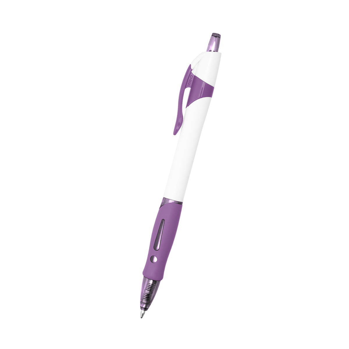 SAWYER PEN - White With Purple