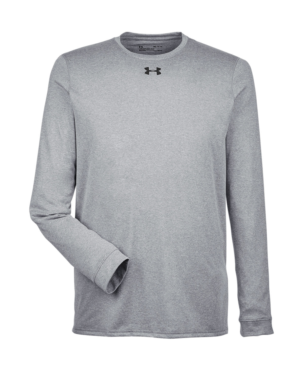 Under Armour Men's Long-Sleeve Locker T-Shirt 2.0 - Grey Heather/Black