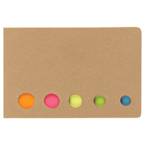 Sticky Flags In Pocket Case - Natural