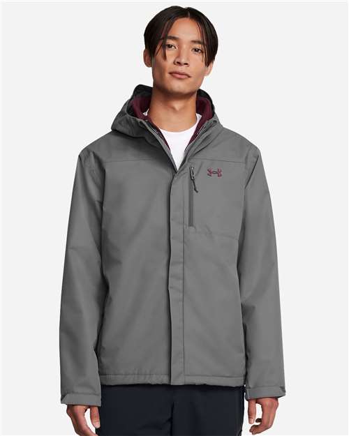 Under Armour Men's Porter 3-In-1 2.0 Jacket - Castlerock