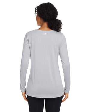 Under Armour Ladies' Team Tech Long-Sleeve T-Shirt - Back