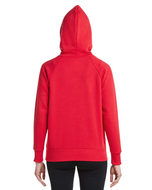 Under Armour Ladies' Rival Fleece Hooded Sweatshirt - Back