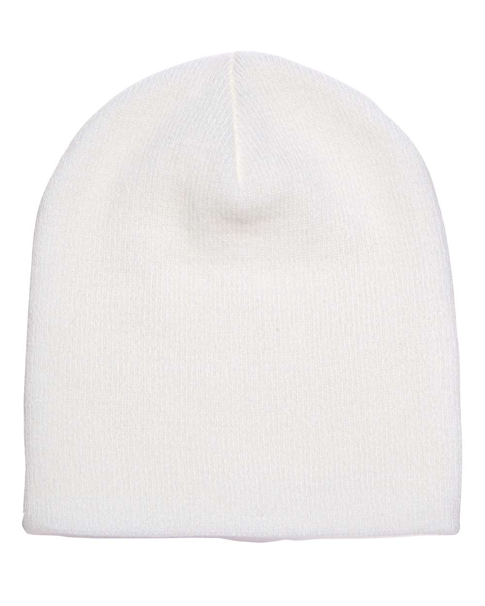YP Classics Adult Knit Beanie - White