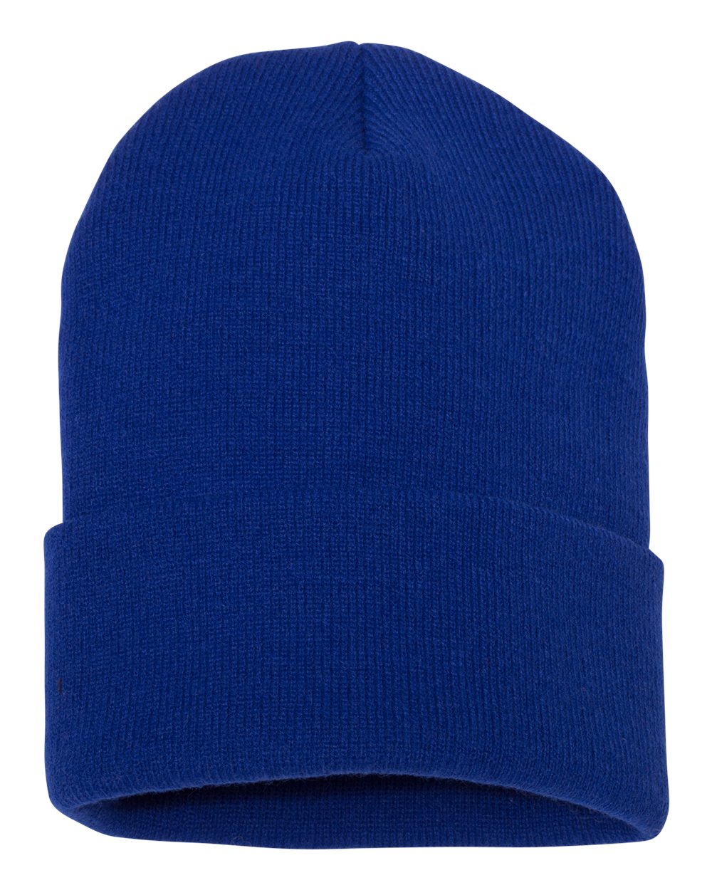 YP Classics Adult Cuffed Knit Beanie - Royal