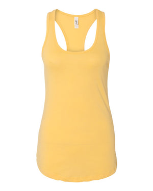 Next Level Women's Ideal Racerback Tank - Banana Cream
