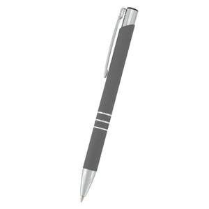 Softex Dash Pen - Graphite Gray With Blue Ink