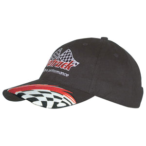 6 Panel Brush Cotton Cap Swoosh-Checks