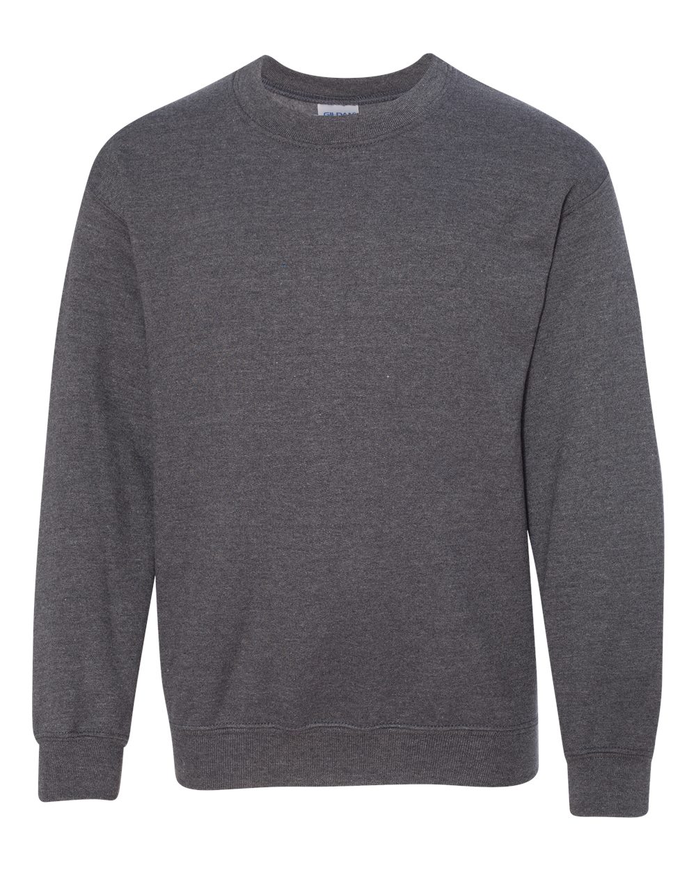 Gildan Youth Heavy Blend™ Fleece Crew - Dark Heather