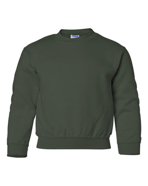 Gildan Youth Heavy Blend™ Fleece Crew - Forest