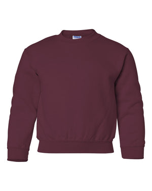 Gildan Youth Heavy Blend™ Fleece Crew - Maroon