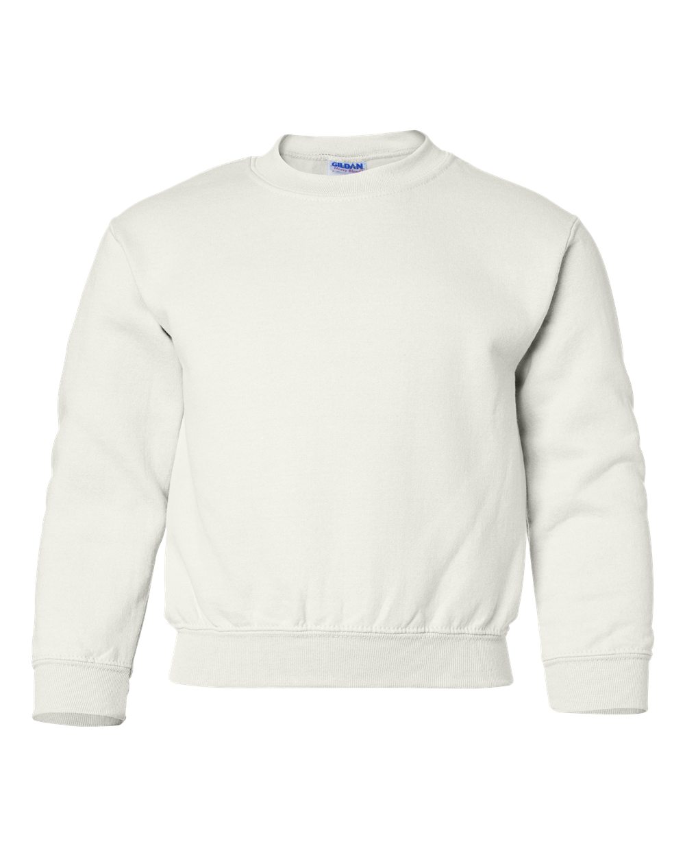 Gildan Youth Heavy Blend™ Fleece Crew - White