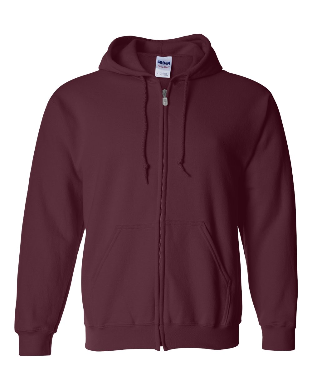 Gildan Heavy Blend™ 13.3 oz. Full-Zip Hood - Maroon