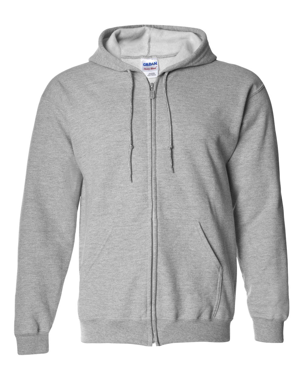 Gildan Heavy Blend™ 13.3 oz. Full-Zip Hood - Sport Grey