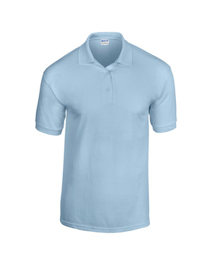 Gildan Adult Jersey Polo - Light Blue