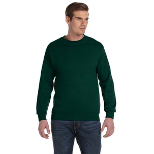 Gildan Dry Blend® 15 oz. Fleece Crew - Color - G120 - Forest Green
