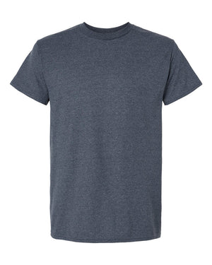 Gildan Adult Ultra Cotton® T-Shirt - Heather Navy