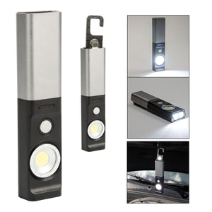 COB Work Light With Hook - Charcoal