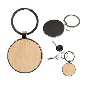 Jocelyn Bamboo Key Tag - Bamboo