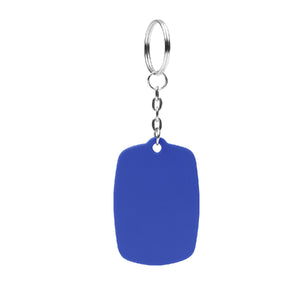 Everton Silicone Key Ring - Royal Blue
